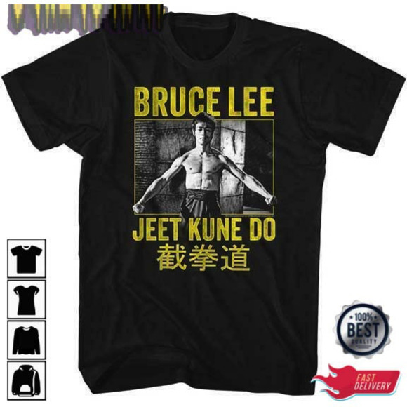 Bruce Lee Martial Art Actor Director Movie Unisex T-shirt Gift For Fan - Picture 1 of 4